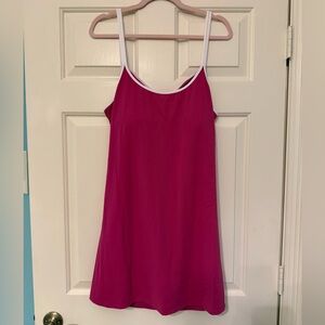 back at it pink and white strappy tennis dress - altard state (as revival)!
